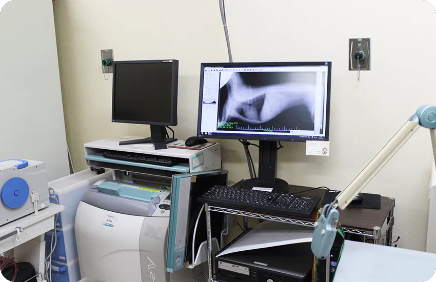 レントゲン写真モニター